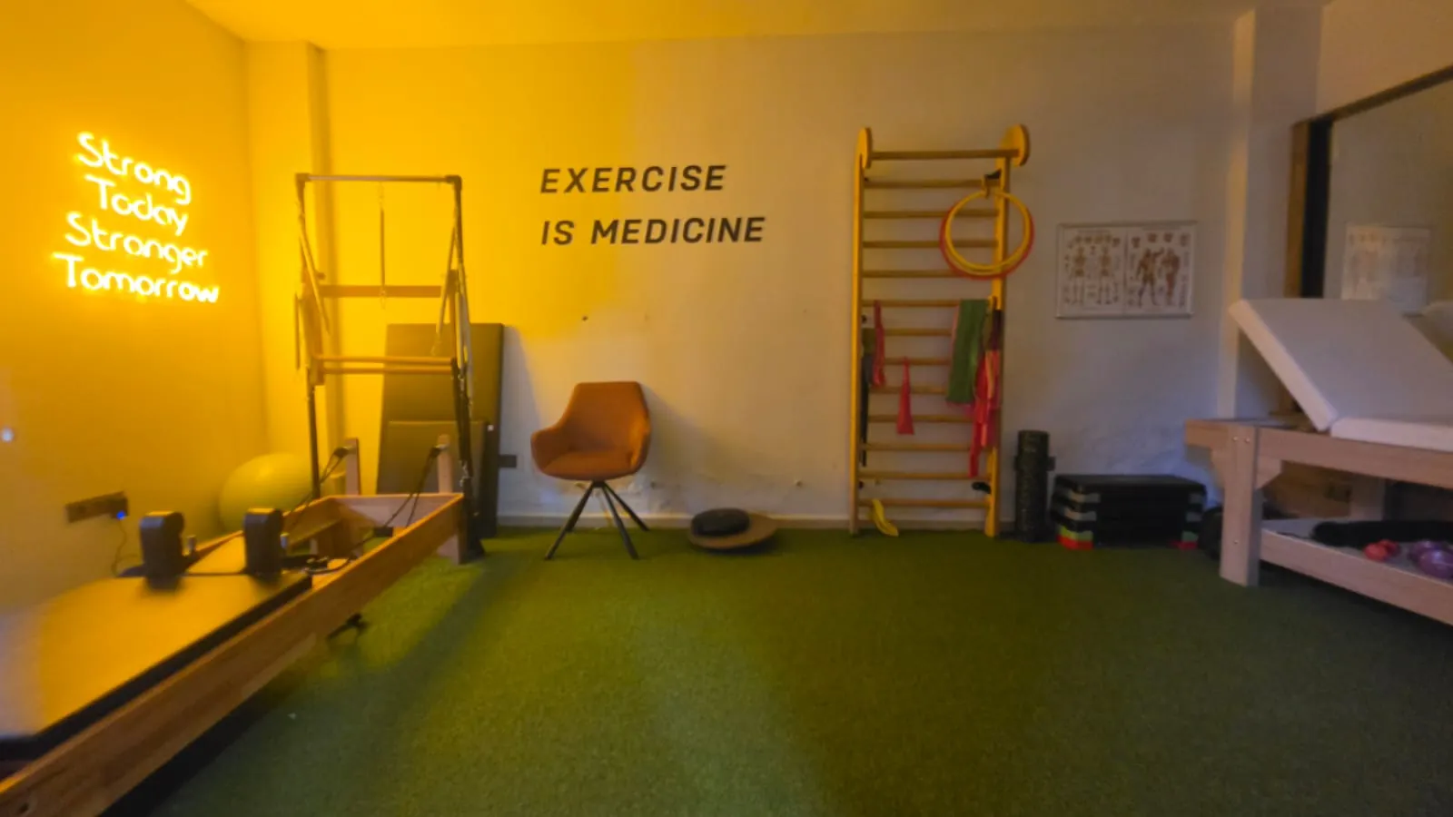 Exercise and rehabilitation area